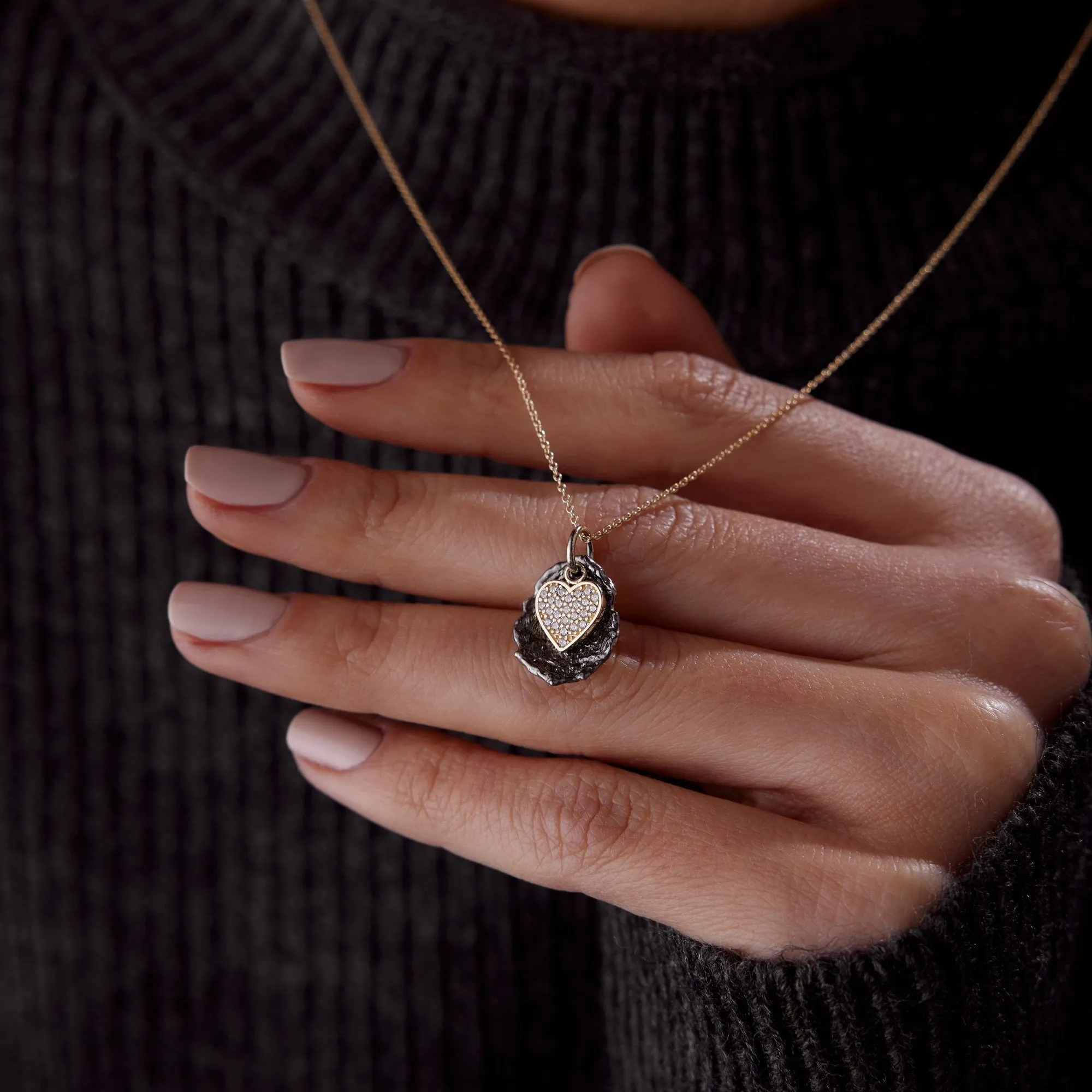 14k Gold Birth Love Necklace