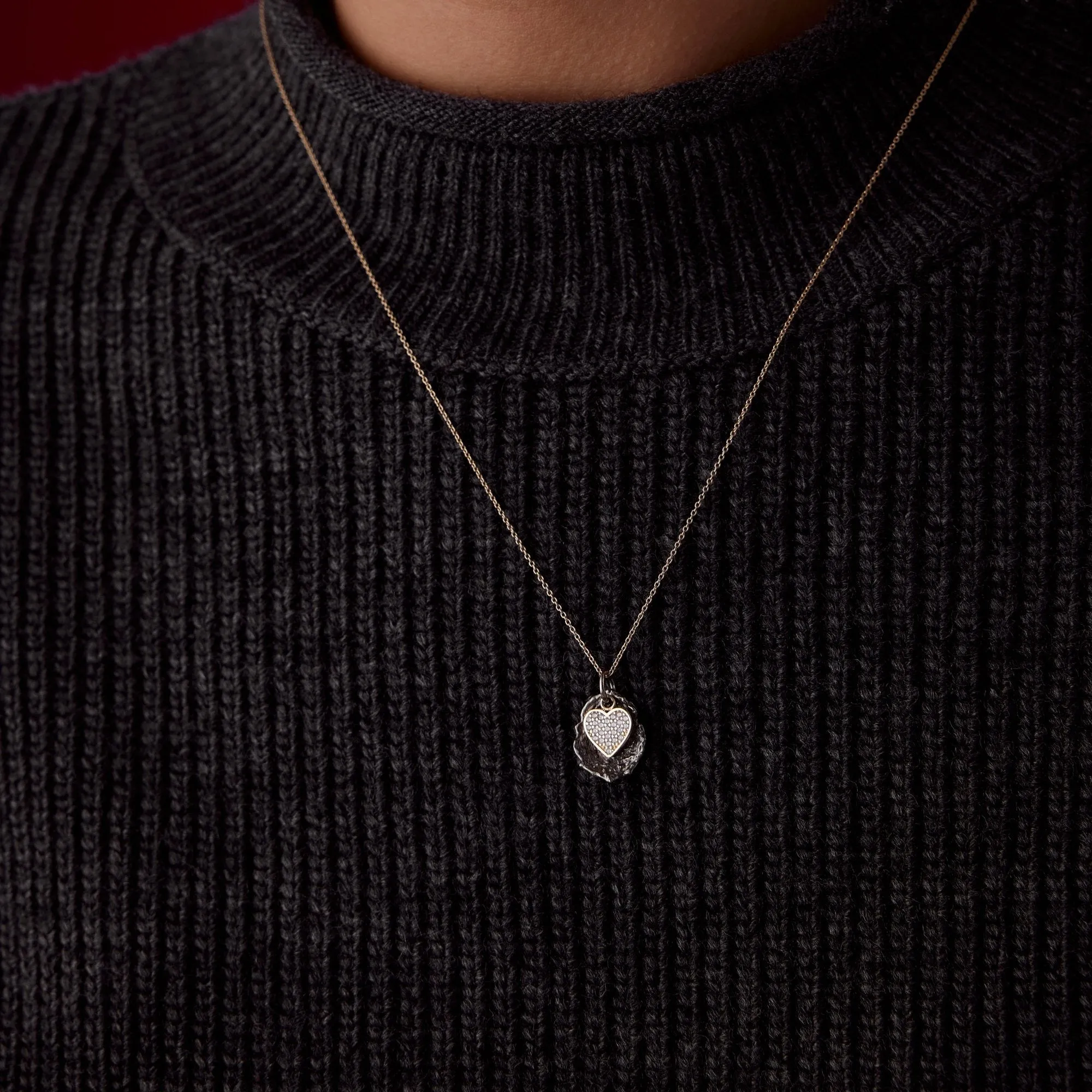 14k Gold Birth Love Necklace