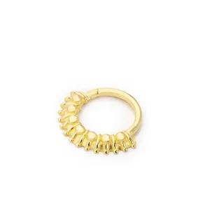 14k Gold Pallet Helix Piercing