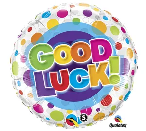 18" Good Luck Dots