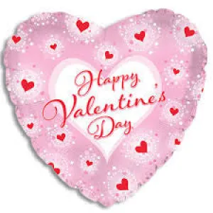 18" Pink Valentine's Day