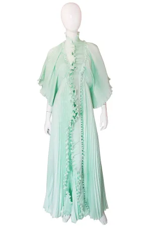 1970s Zandra Rhodes Signature Pleat Set
