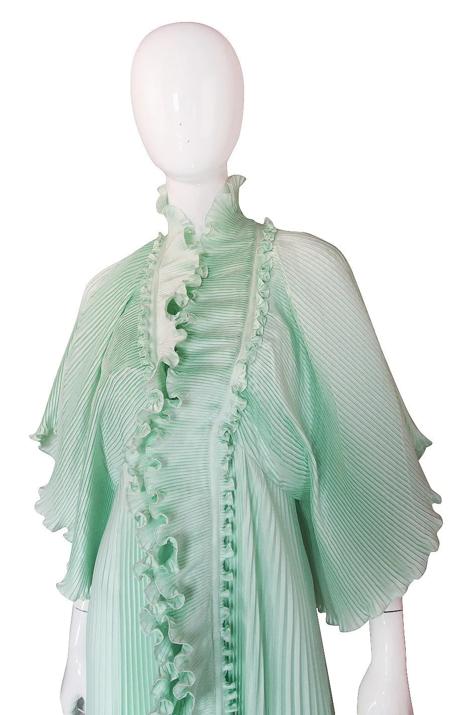 1970s Zandra Rhodes Signature Pleat Set