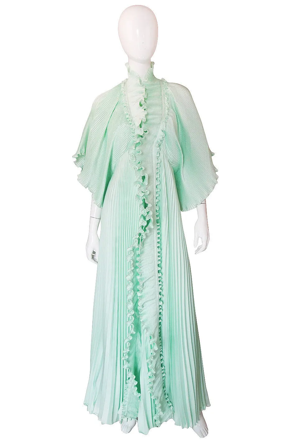1970s Zandra Rhodes Signature Pleat Set