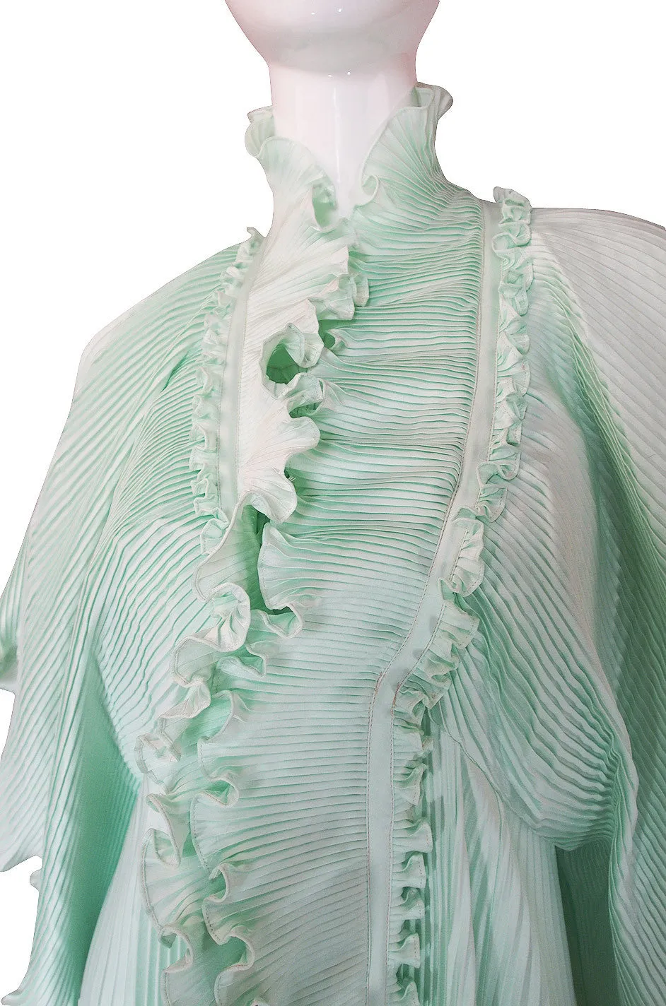 1970s Zandra Rhodes Signature Pleat Set