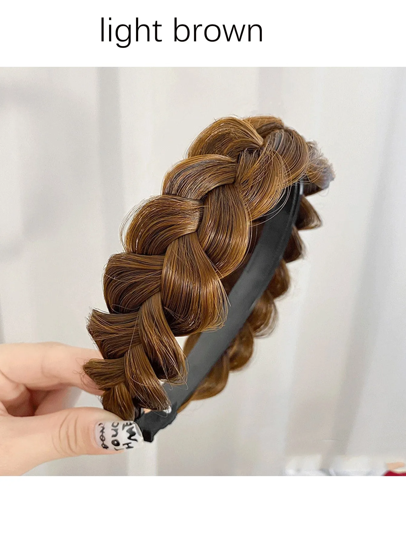 1pc Fishbone Braided Headband- FD ⚡