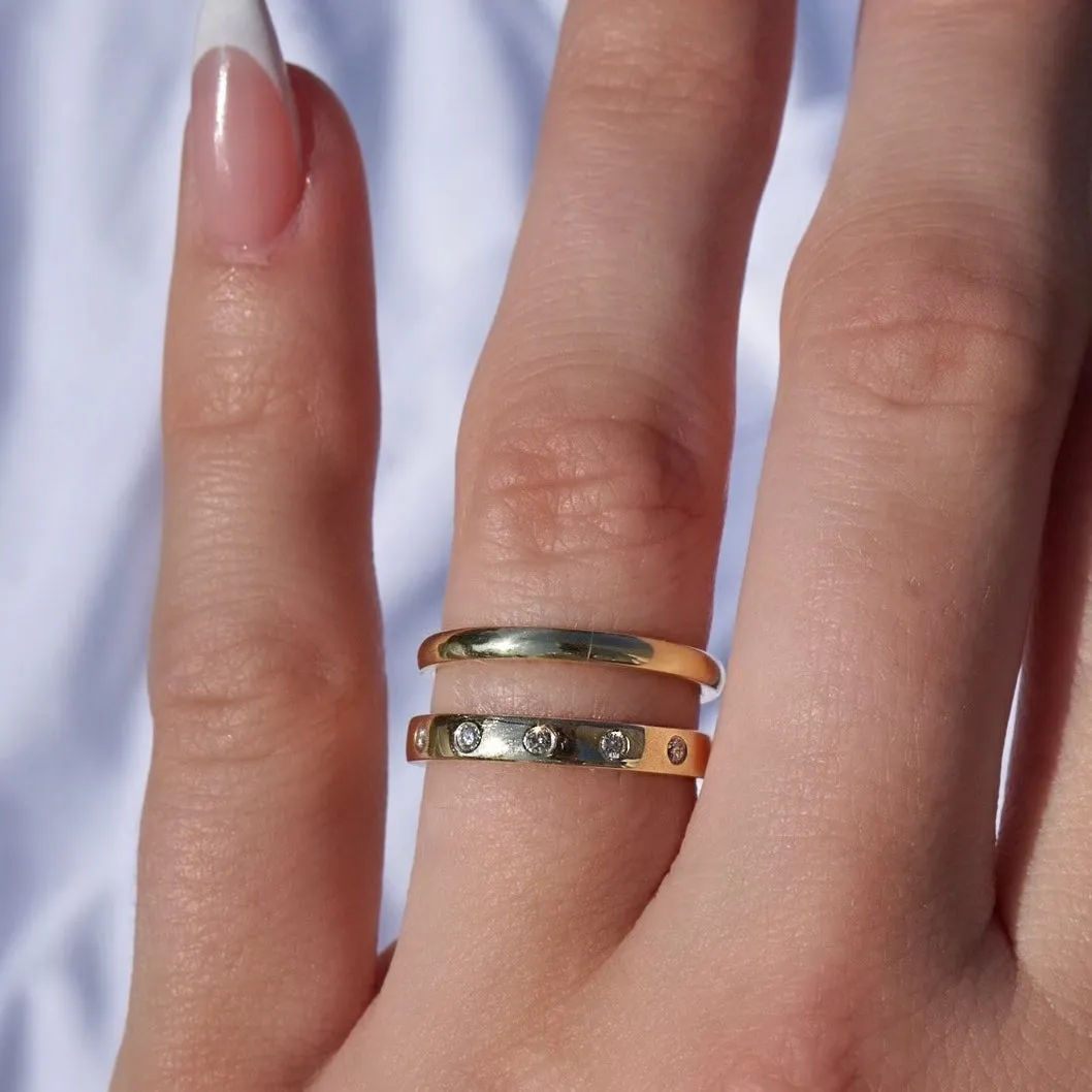 2mm Gold Band