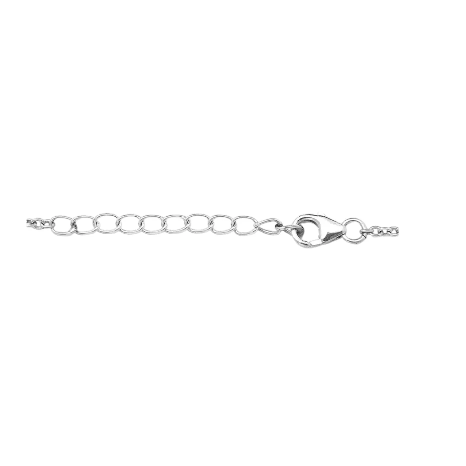Abalone & Smoky Quartz Solid 925 Sterling Silver Necklace