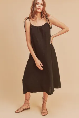 Aemi   Co Pyper Crinkled Gauze Maxi Dress