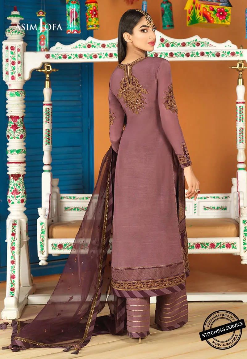 AJFC-71 | Asim Jofa Basant Collection 2022 | Unstitched Embroidered Organza Suit