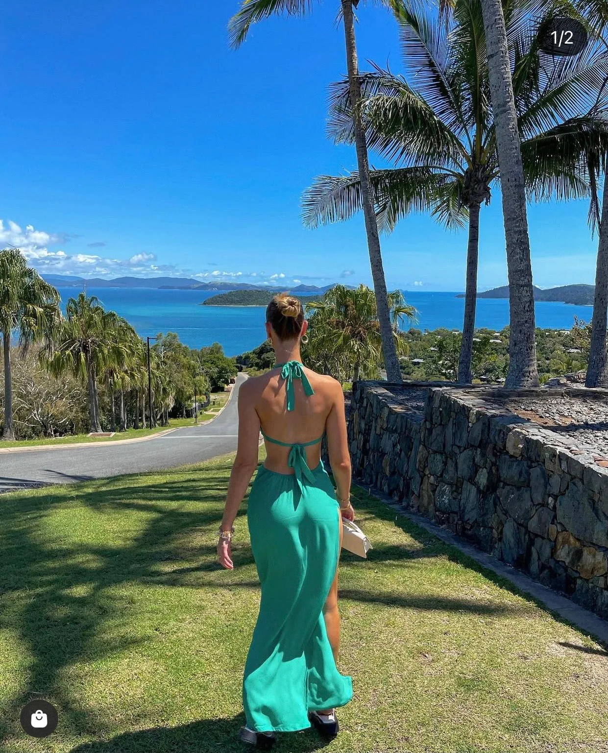 (ARCINA ORI - Siena Dress Emerald