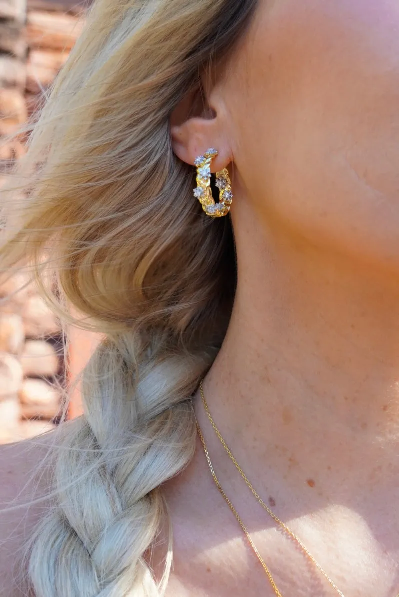 Arendelle Sisters Hoop Earrings
