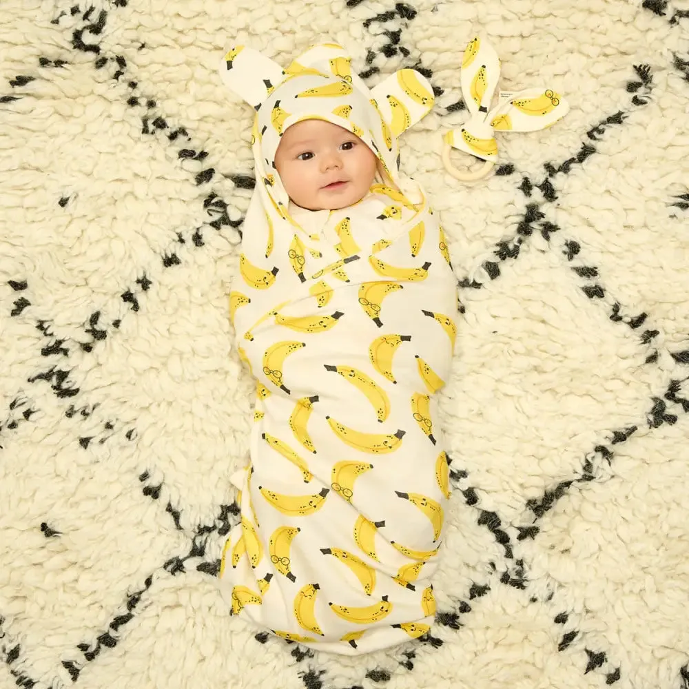 Bananabite Set - Blanket & Teether Gift Set