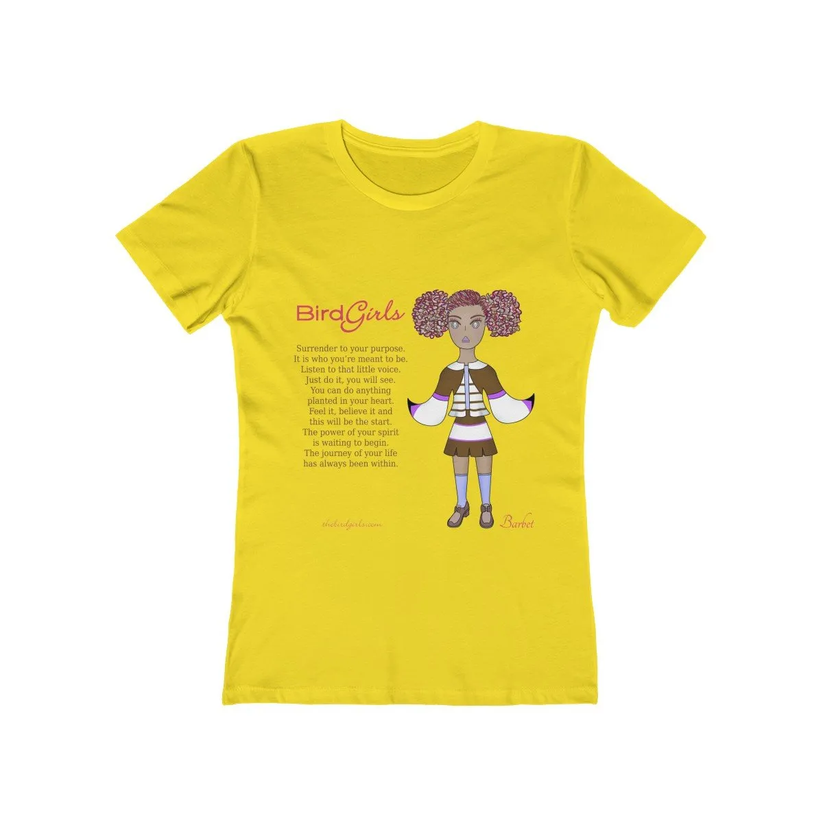 Barbet Poem Women's The Boyfriend Tee