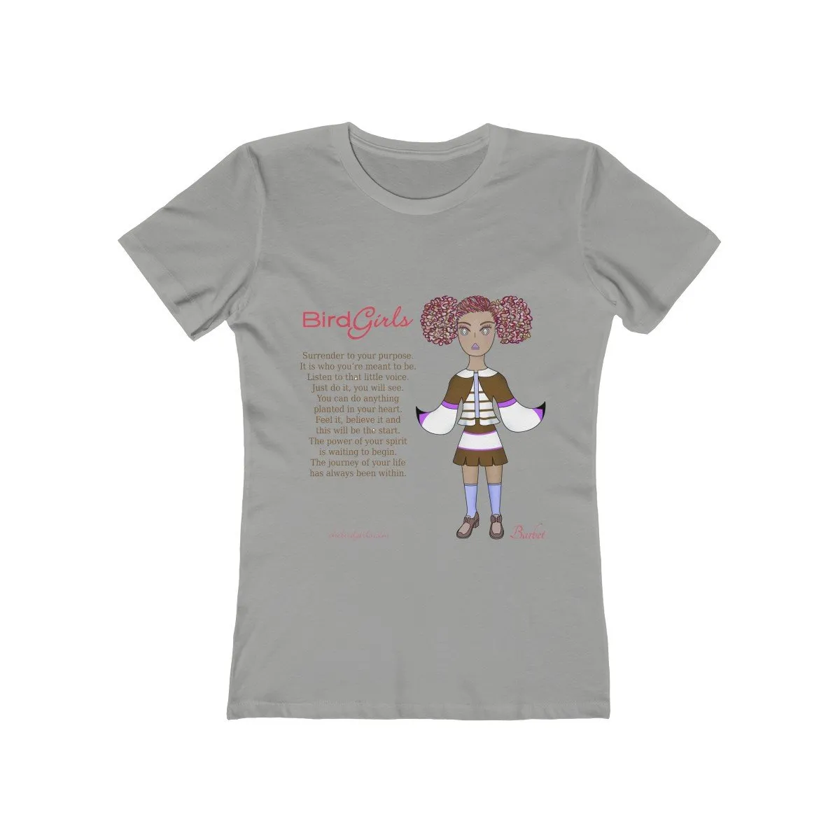 Barbet Poem Women's The Boyfriend Tee