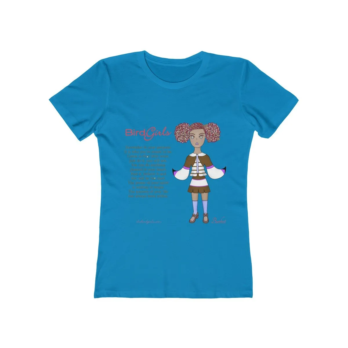Barbet Poem Women's The Boyfriend Tee