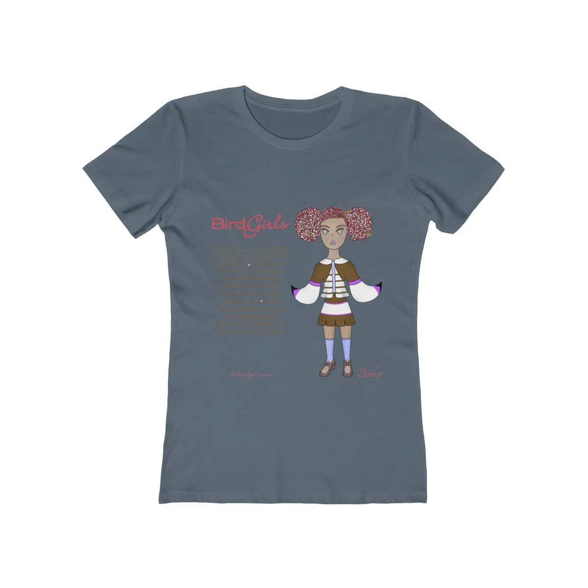 Barbet Poem Women's The Boyfriend Tee