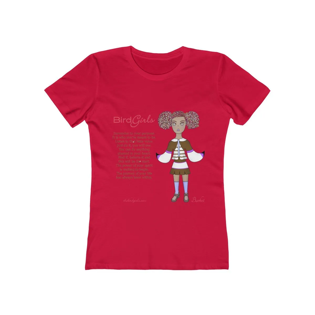 Barbet Poem Women's The Boyfriend Tee