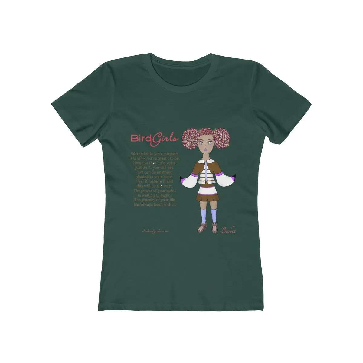 Barbet Poem Women's The Boyfriend Tee
