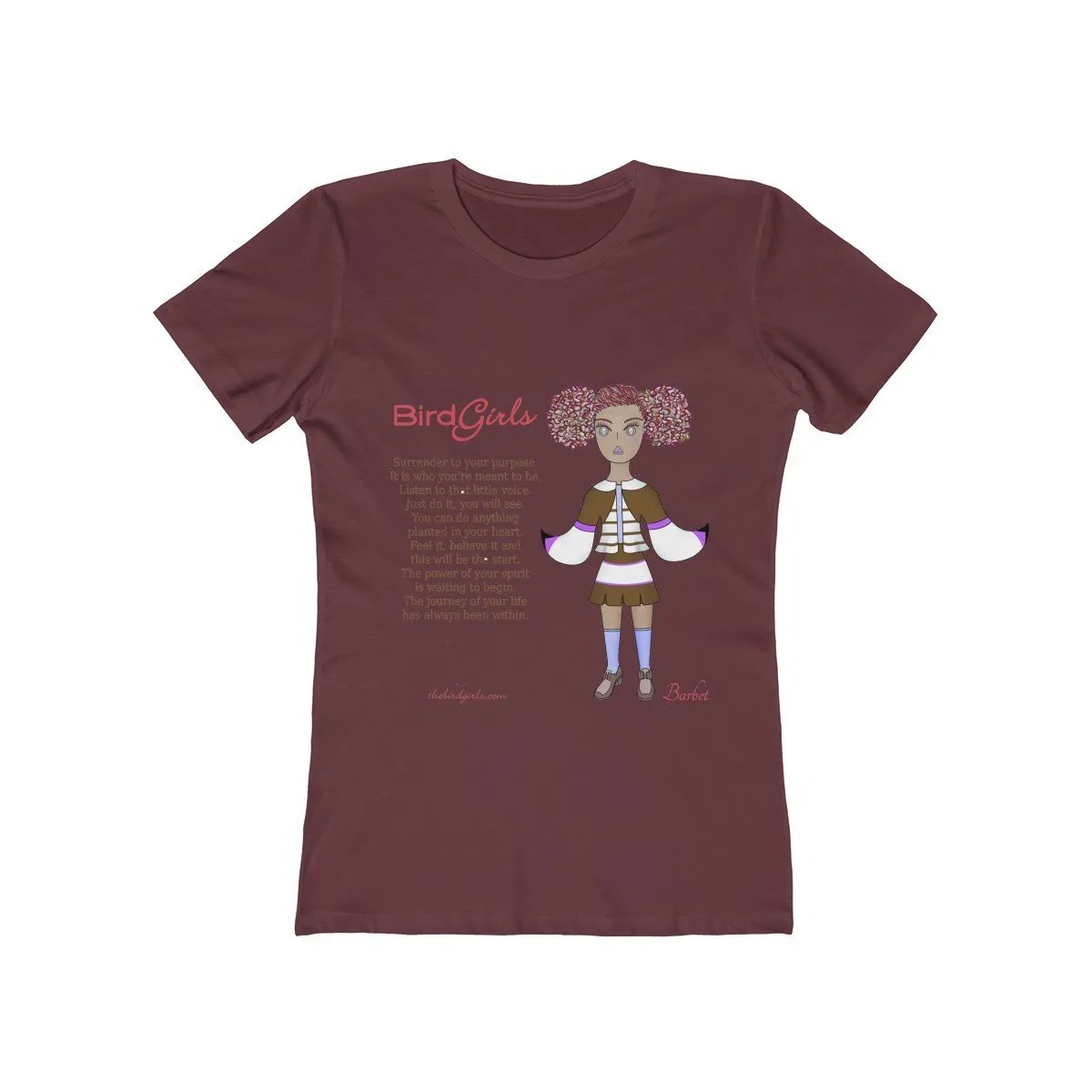 Barbet Poem Women's The Boyfriend Tee