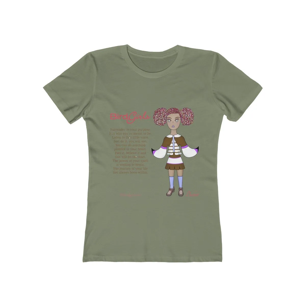Barbet Poem Women's The Boyfriend Tee