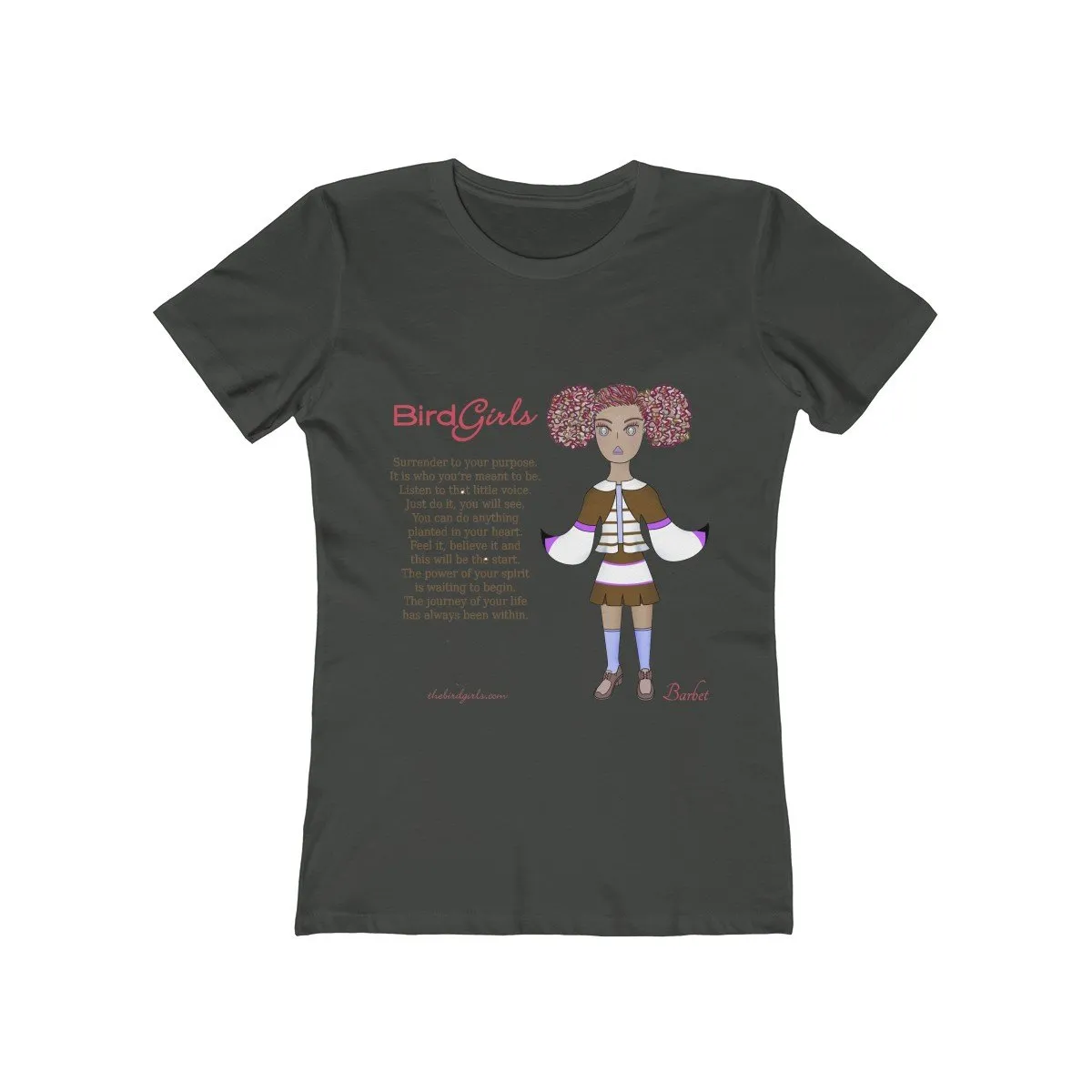 Barbet Poem Women's The Boyfriend Tee