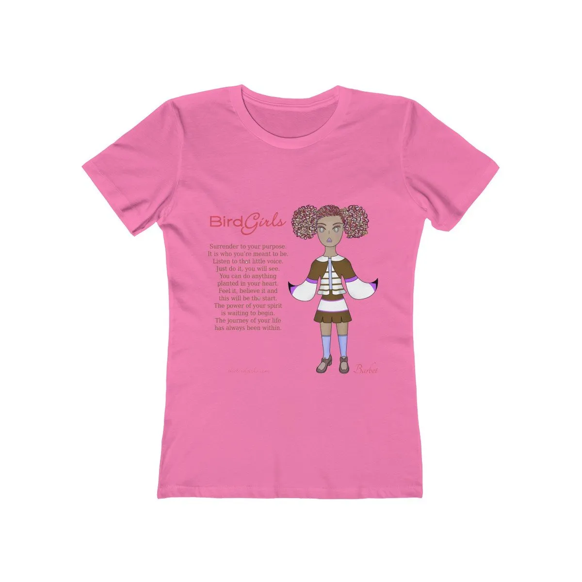 Barbet Poem Women's The Boyfriend Tee
