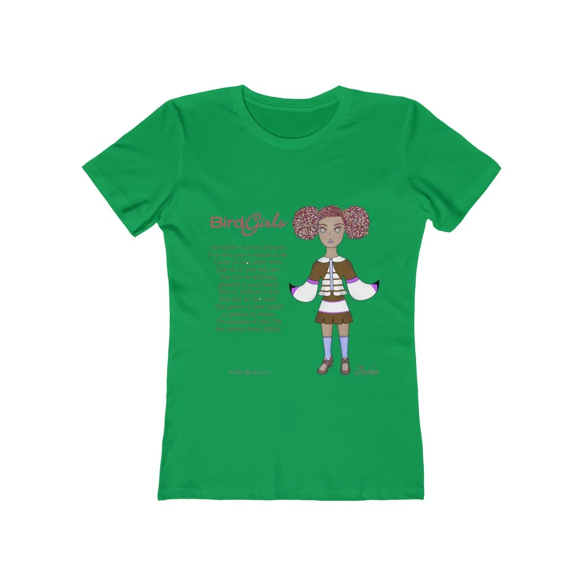 Barbet Poem Women's The Boyfriend Tee