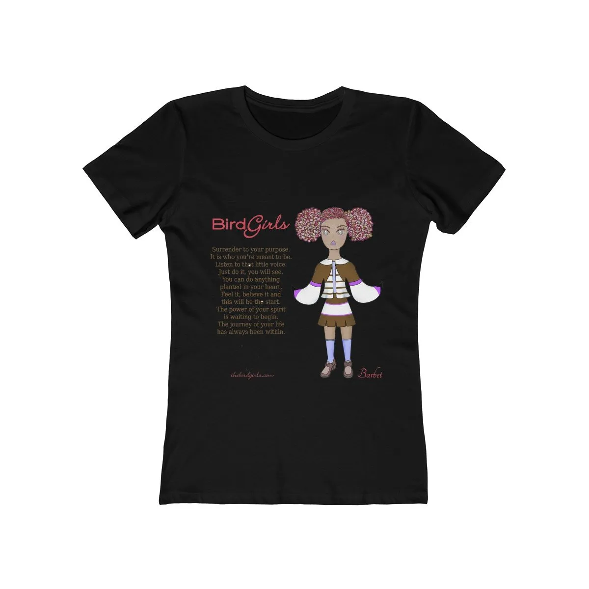 Barbet Poem Women's The Boyfriend Tee