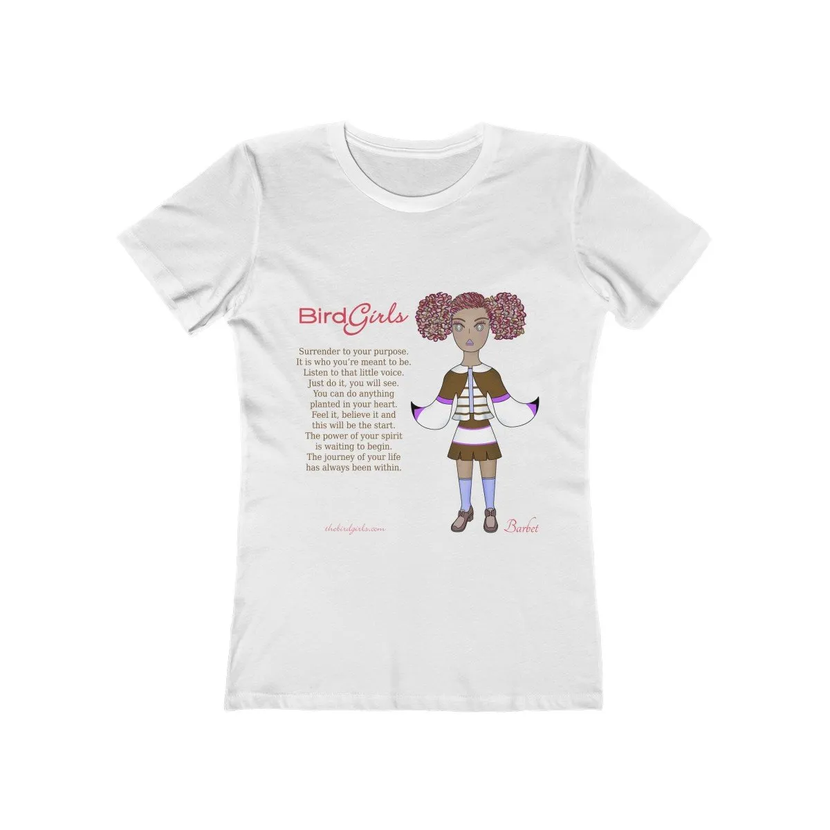 Barbet Poem Women's The Boyfriend Tee