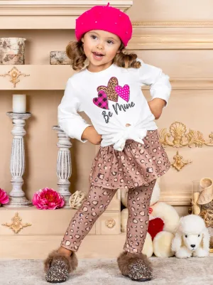 Be Mine Skirt-Legging Set
