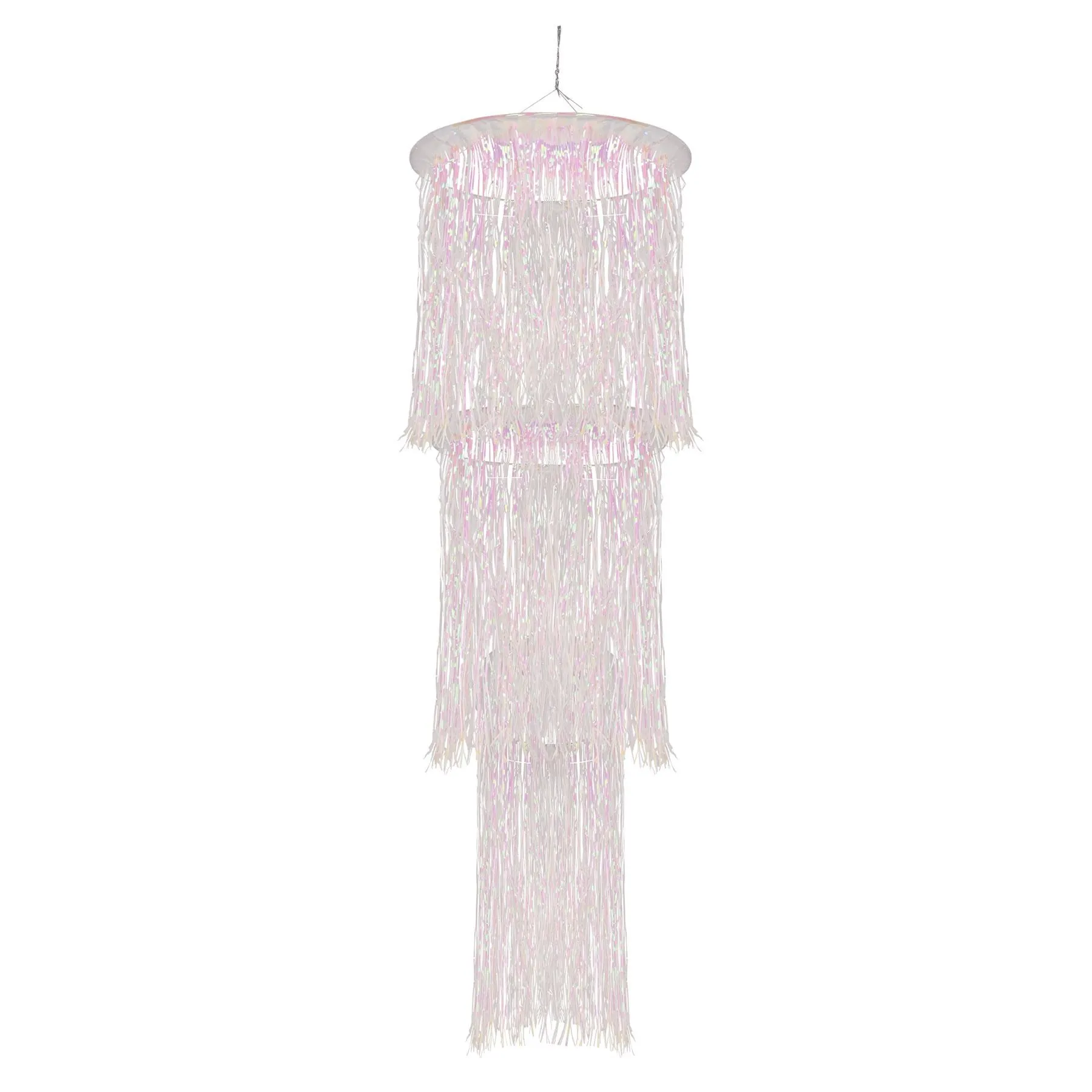Beistle 3-Tier Shimmering Chandelier - Party Supply Decoration for General Occasion