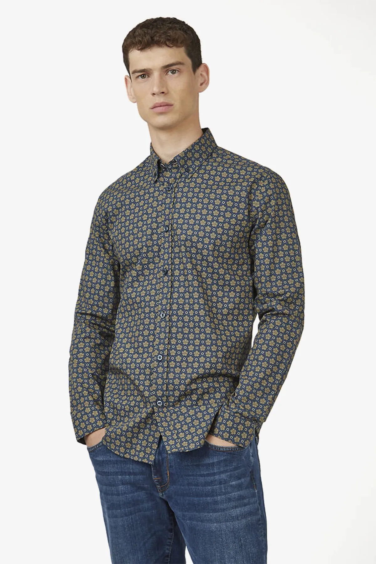 Ben Sherman | Foulard Print Casual Shirt