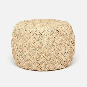 Bena Braided Raffia Petite Coffee Table