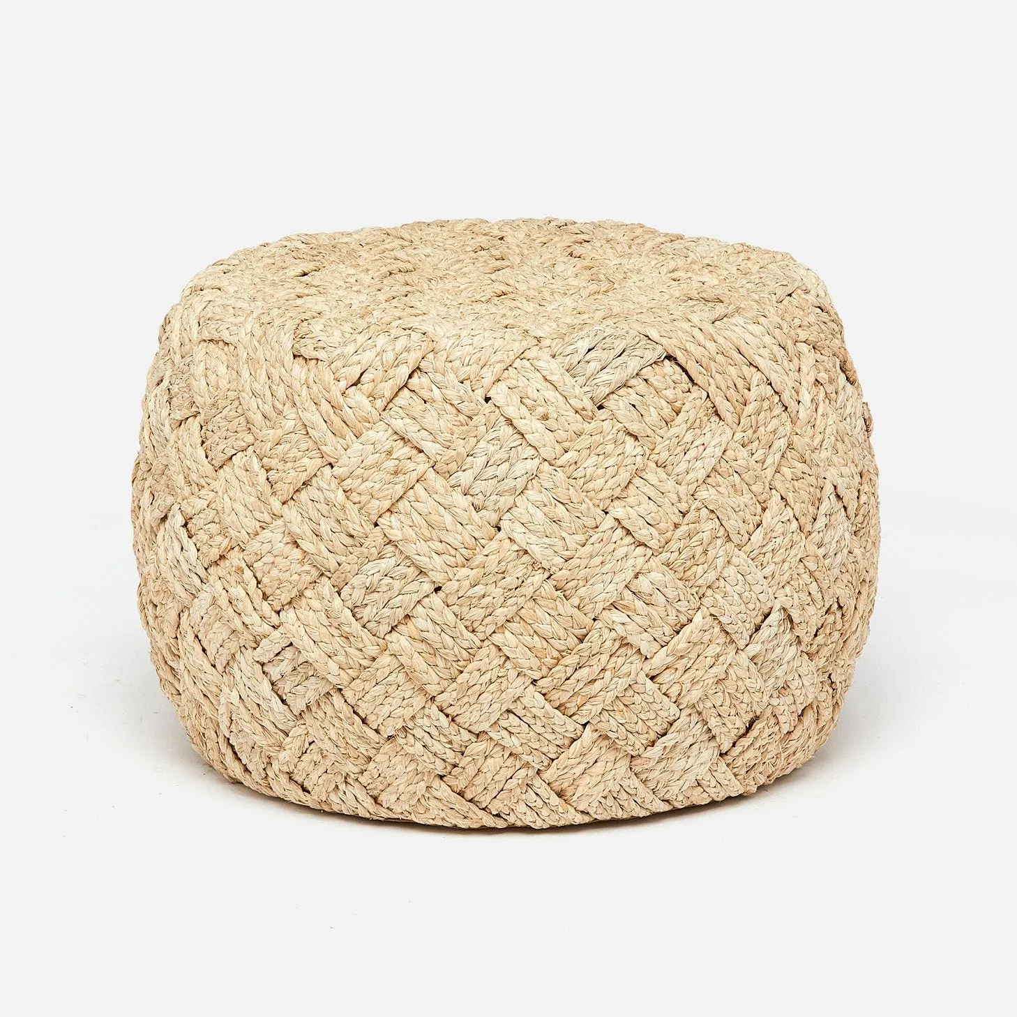 Bena Braided Raffia Petite Coffee Table