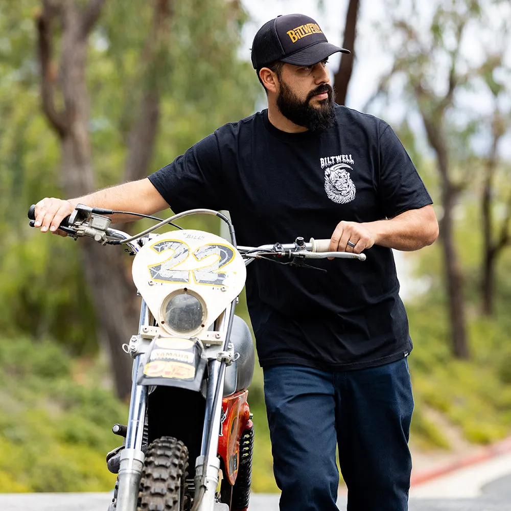 BILTWELL T-SHIRT [CREEP BLACK]