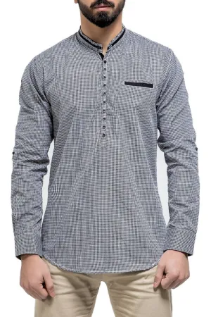 Black Casual Shirt FS Slim Fit