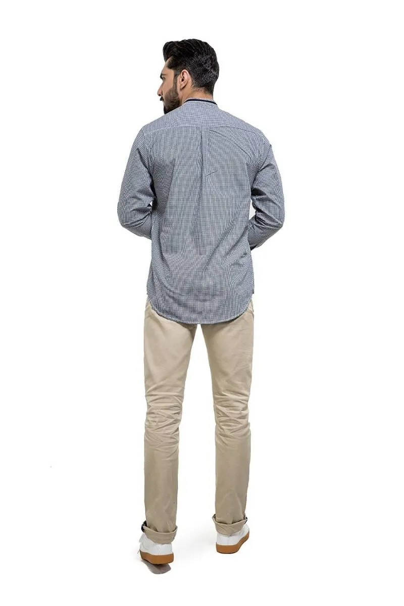 Black Casual Shirt FS Slim Fit