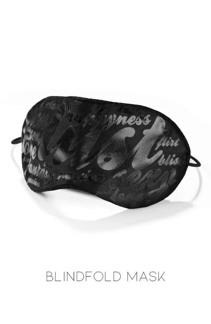 Black intimacy gift box - Eat. Love. Sleep. Repeat