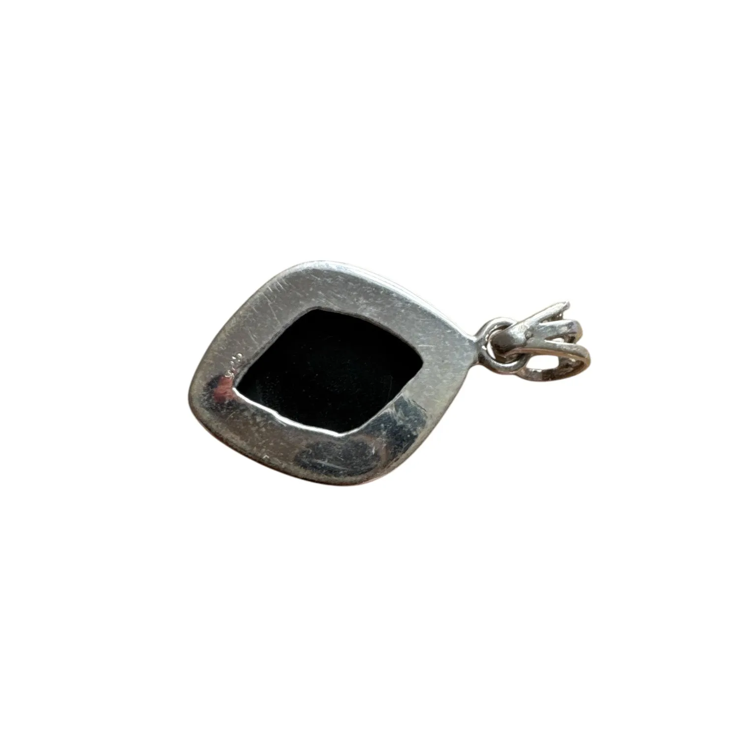 Black Onyx Solid 925 Sterling Silver Pendant