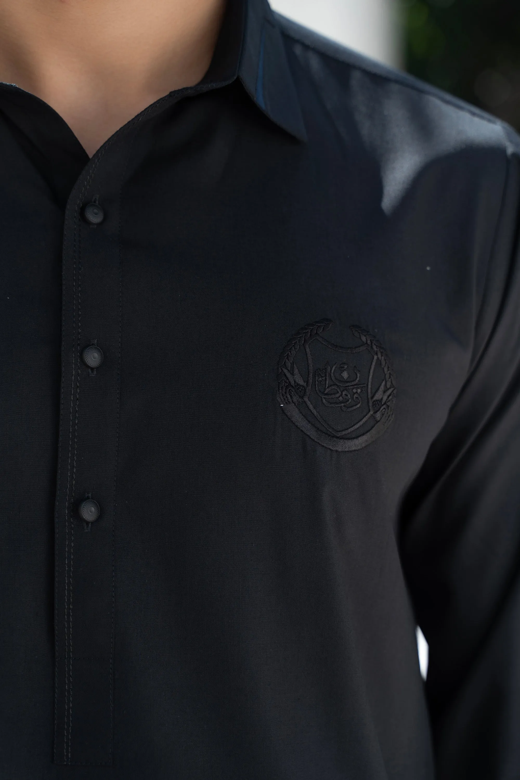 Black Shalwar Kameez