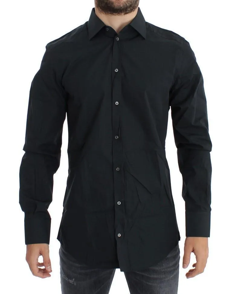 Blue Checkered Slim Fit GOLD Casual Shirt