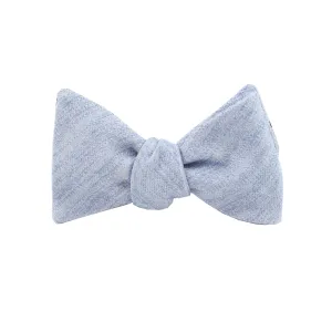 Blue Cloud Self Tie Bow Tie