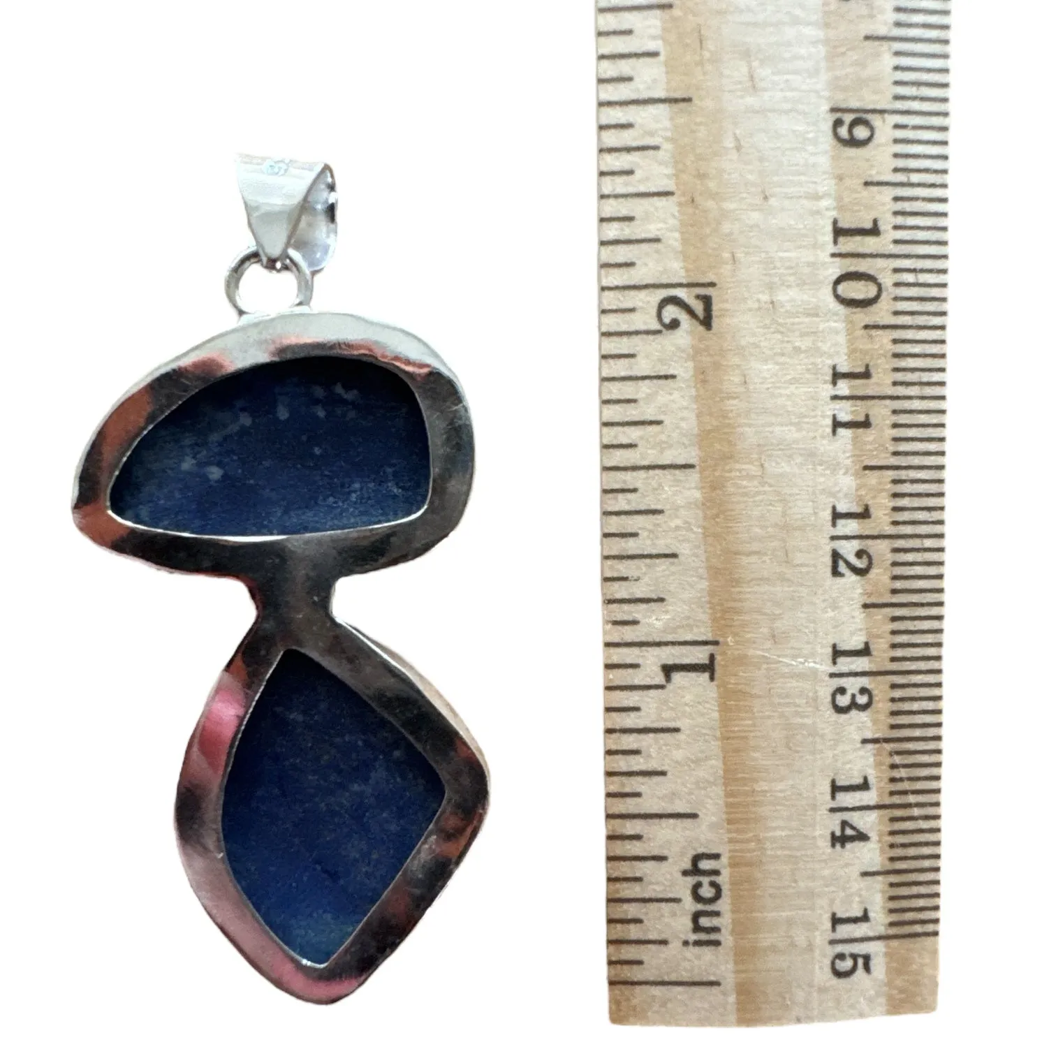 Blue Lapis Solid 925 Sterling Silver Pendant