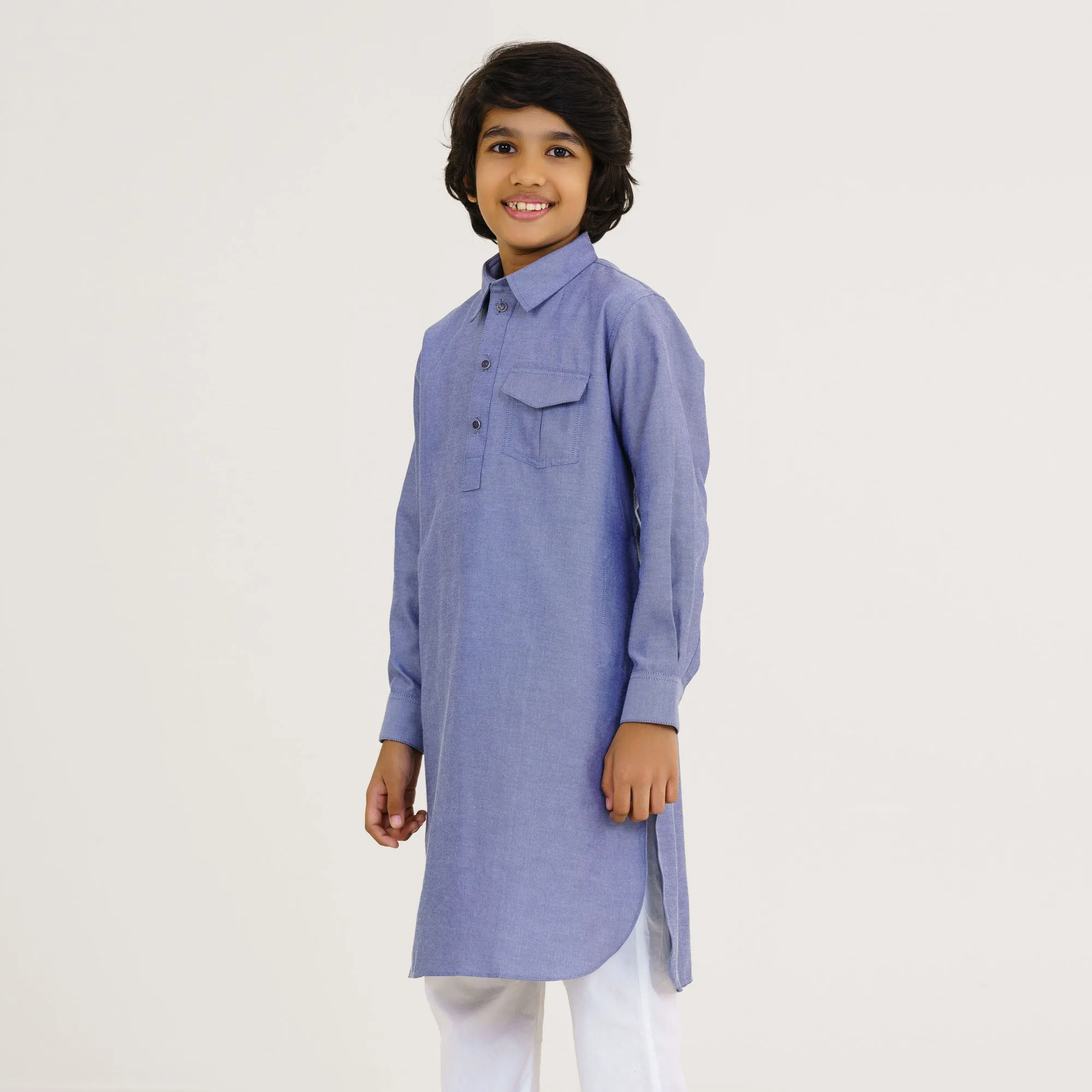 Boys Denim Panjabi