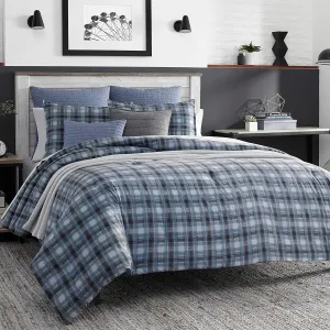 Brand new Nautica Pinecrest Reversible Duvet Cover Set, Fits Full/Queen! Retails $134 W/Tax!