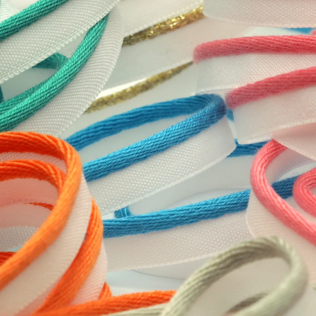 Bright Piping Tape #26 Leaf Green & White