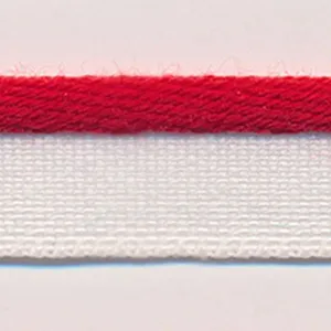Bright Piping Tape #37 Red & White