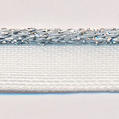 Bright Piping Tape #91 Silver & White
