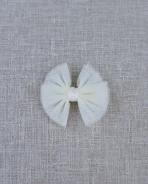 Butterfly Tulle Bow Hair Clip or Shoe Clips